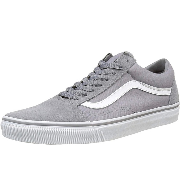 Vans Unisex Old Skool Suede/Canvas) Frost Gray/True White 8.5 Women/7 Men - Picture 6 of 6